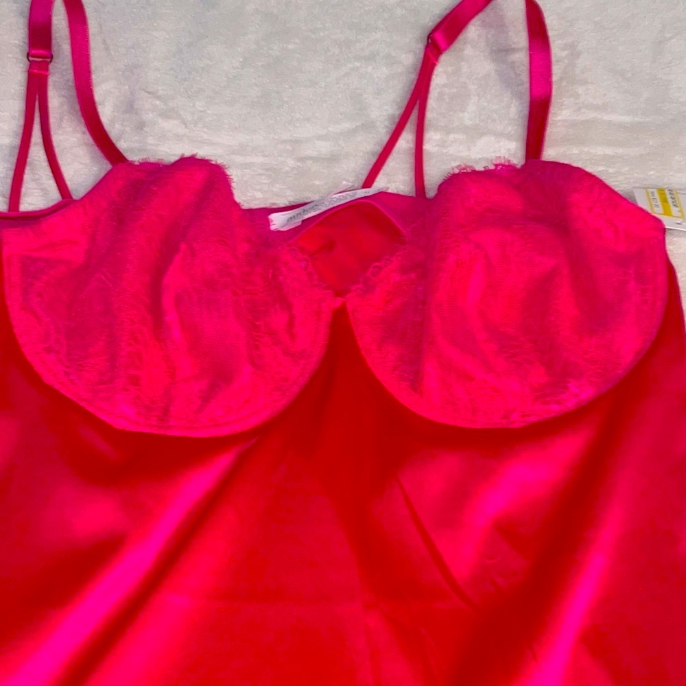 Hot pink nighty XL New with tags